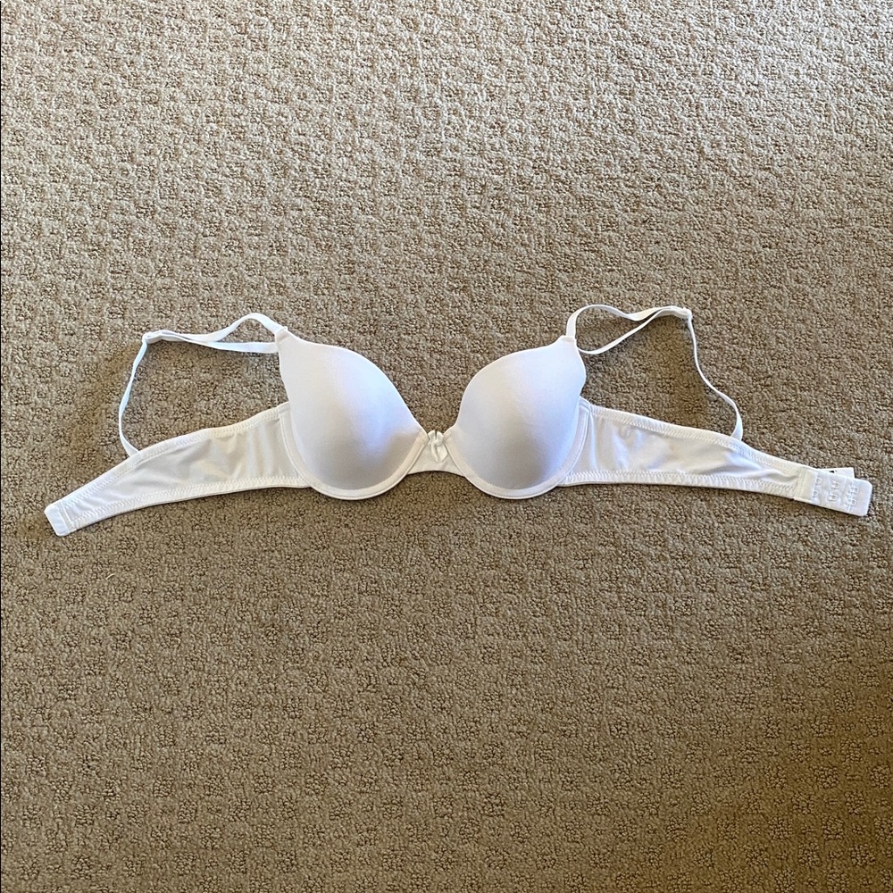 White Underwire 34A Bra
